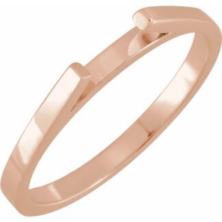 14K Rose Matching Band